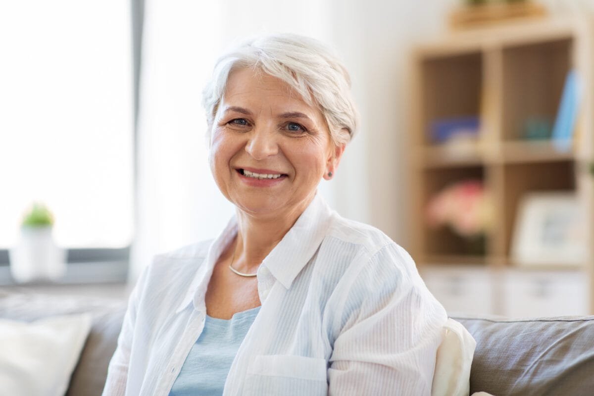 Can You Borrow From Your Life Insurance? - Portrait of happy senior woman smiling.