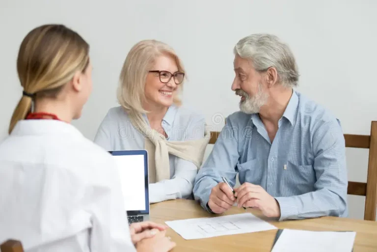 viatical settlement tax-happy senior couple discussing settlement options
